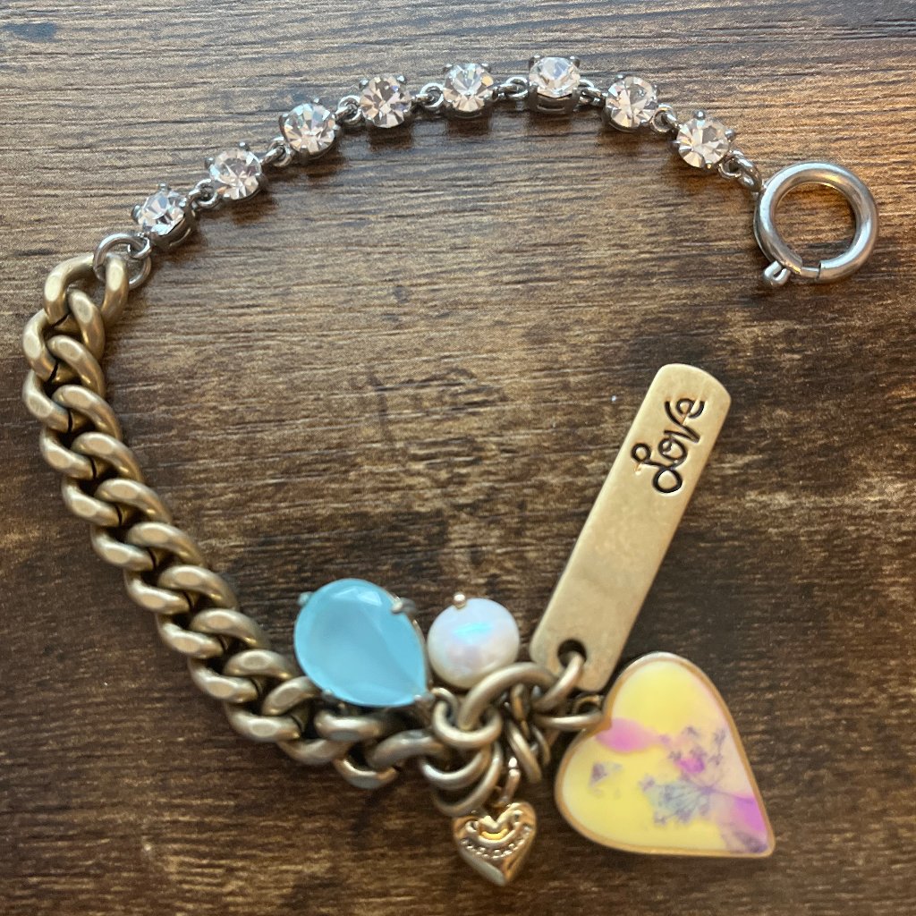 Juicy Couture Emerald StoneLove 2011 Charm Bracelet 60$